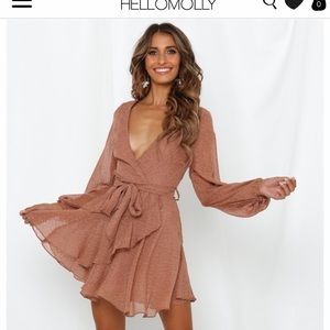 Elegant pink dress